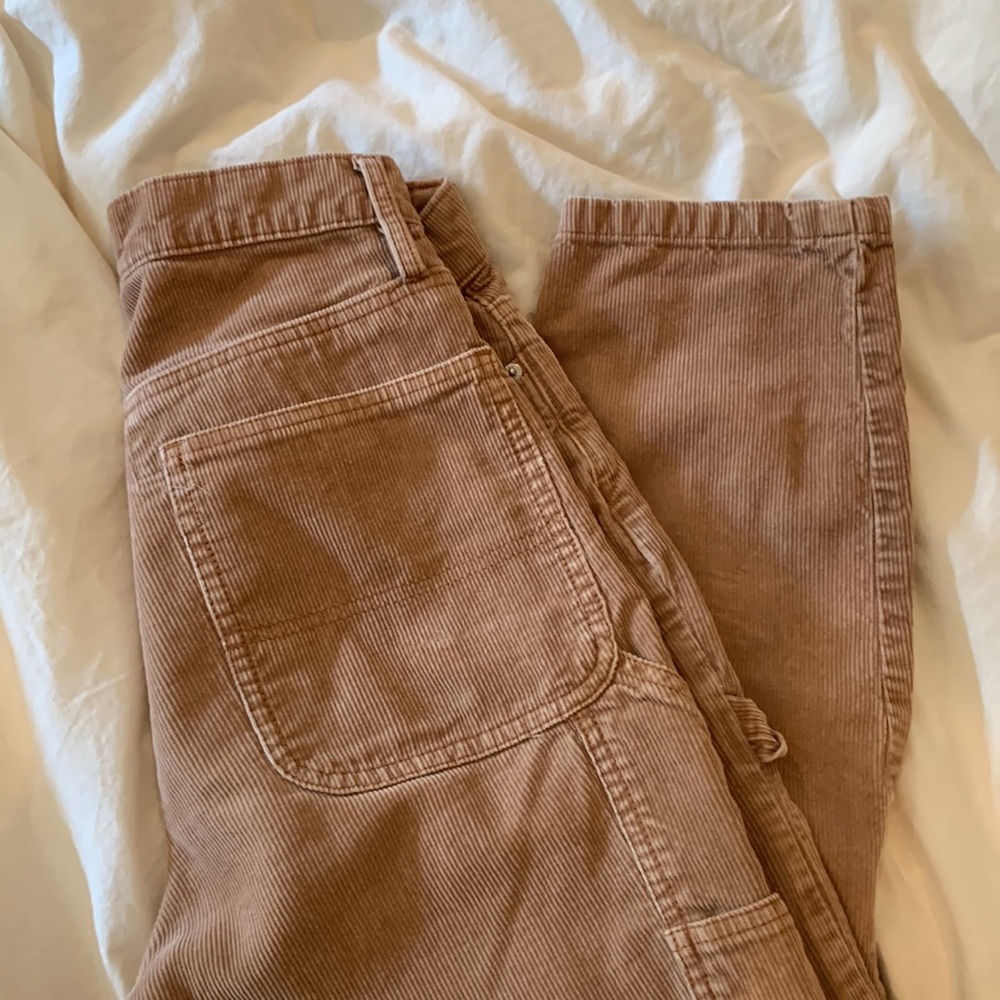 Bdg carpenter straight leg corduroy pants